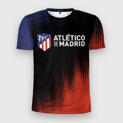 Мужская футболка 3D Slim Atletico Madrid Атлетико