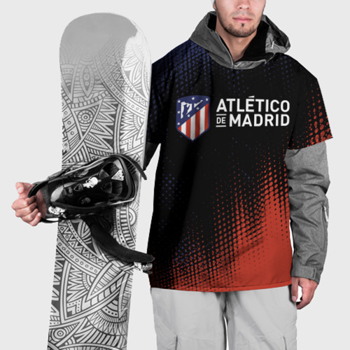 Накидка на куртку 3D Atletico Madrid Атлетико, цвет 3D печать