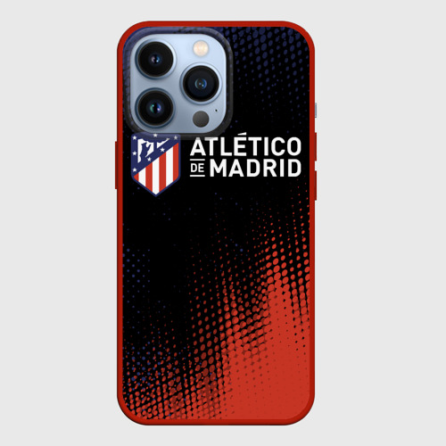 Чехол для iPhone 13 Pro Atletico Madrid Атлетико, цвет красный