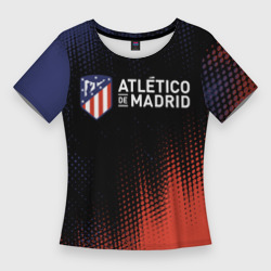 Женская футболка 3D Slim Atletico Madrid Атлетико