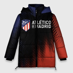 Женская зимняя куртка Oversize Atletico Madrid Атлетико