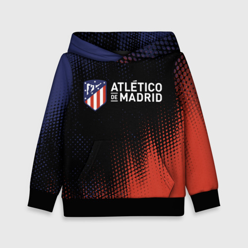 Детская толстовка 3D Atletico Madrid Атлетико, цвет черный