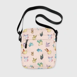 Сумка через плечо 3D Иви pokemon  паттерн 