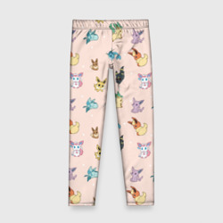 Детские леггинсы 3D Иви pokemon  паттерн 