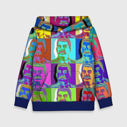 Детская толстовка 3D Stalin pop-art паттерн 
