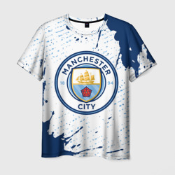 Мужская футболка 3D Manchester city Манчестер Сити
