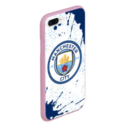 Чехол для iPhone 7Plus/8 Plus матовый Manchester city Манчестер Сити - фото 2