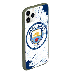 Чехол для iPhone 11 Pro матовый Manchester city Манчестер Сити - фото 2