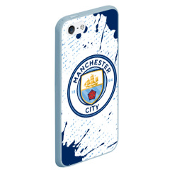 Чехол для iPhone 5/5S матовый Manchester city Манчестер Сити - фото 2