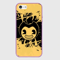 Чехол для iPhone 5/5S матовый Bendy And the ink machine