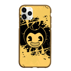 Чехол для iPhone 11 Pro матовый Bendy And the ink machine