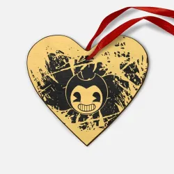Деревянная игрушка Сердце Bendy And the ink machine