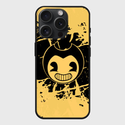 Чехол силиконовый для Apple iPhone 15 Pro матовый Bendy And the ink machine