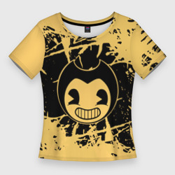 Женская футболка 3D Slim Bendy And the ink machine