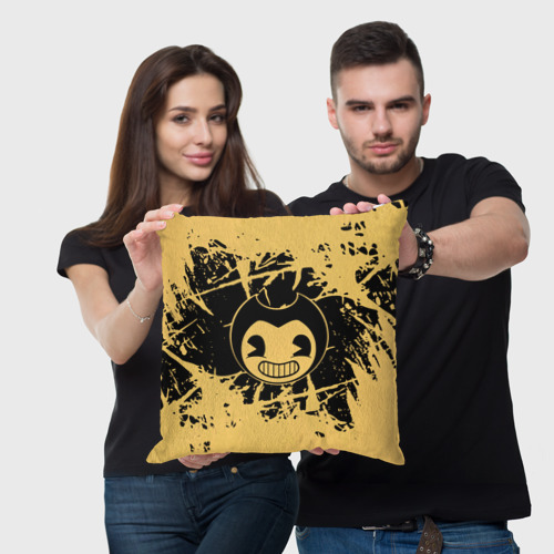 Подушка 3D Bendy And the ink machine - фото 3