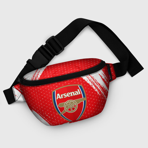 Поясная сумка 3D с принтом ARSENAL / Арсенал, фото #5