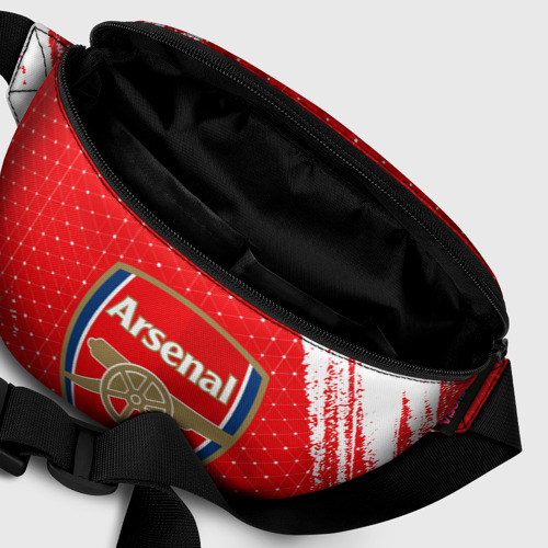 Поясная сумка 3D с принтом ARSENAL / Арсенал, фото #6