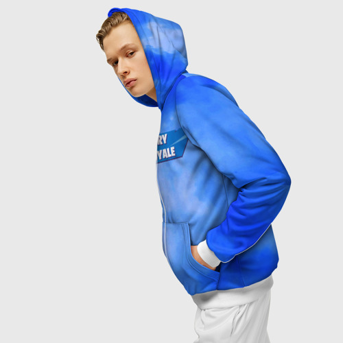 Мужская толстовка 3d Blue XXS