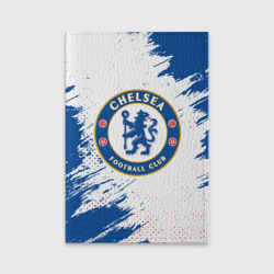 Обложка для паспорта матовая кожа Chelsea f.c. Челси