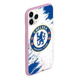 Чехол для iPhone 11 Pro Max матовый Chelsea f.c. Челси - фото 2