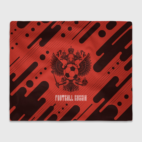 Плед 3D Football Russia Футбол, цвет 3D (велсофт)