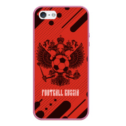 Чехол для iPhone 5/5S матовый Football Russia Футбол