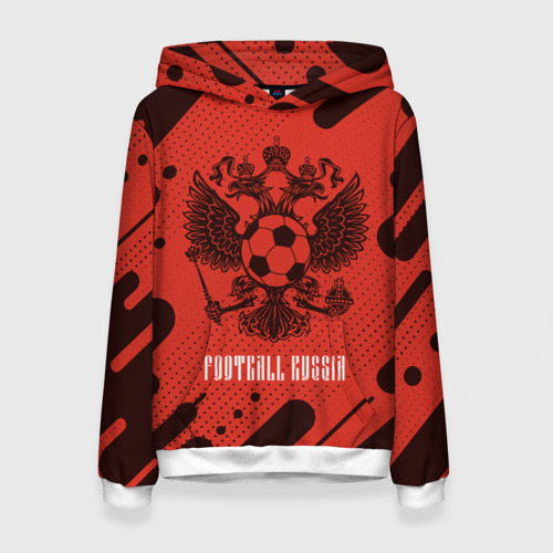 Женская толстовка 3D Football Russia Футбол, цвет 3D печать