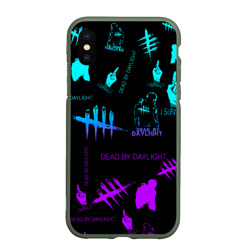 Чехол для iPhone XS Max матовый Dead by Daylight