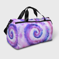 Сумка спортивная 3D Tie-dye purple