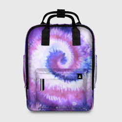 Женский рюкзак 3D Tie-dye purple