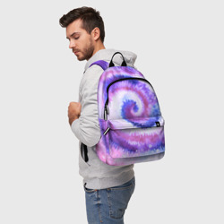 Рюкзак 3D Tie-dye purple - фото 2