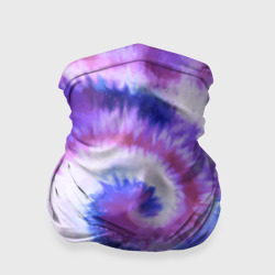 Бандана-труба 3D Tie-dye purple