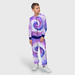 Детский костюм 3D Tie-dye purple - фото 2