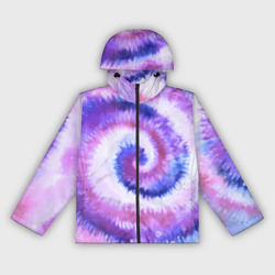 Женская ветровка 3D Tie-dye purple