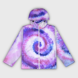 Женская ветровка 3D Tie-dye purple