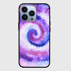 Чехол для iPhone 13 Pro Tie-dye purple