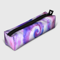 Пенал школьный 3D Tie-dye purple