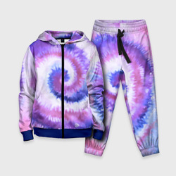 Детский костюм 3D Tie-dye purple