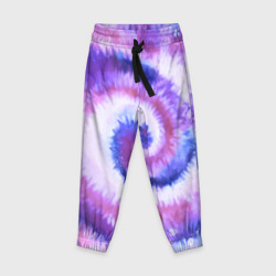 Детские брюки 3D Tie-dye purple