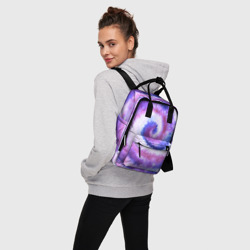 Женский рюкзак 3D Tie-dye purple - фото 2