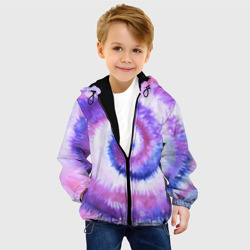 Детская куртка 3D Tie-dye purple - фото 2