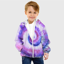 Детская куртка 3D Tie-dye purple - фото 2