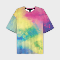 Мужская футболка oversize 3D Tie-Dye