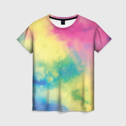 Женская футболка 3D Tie-Dye