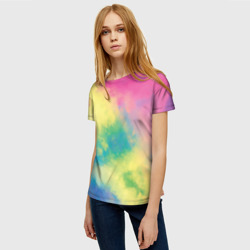 Женская футболка 3D Tie-Dye - фото 2