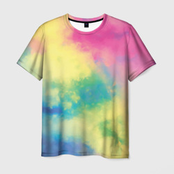 Мужская футболка 3D Tie-Dye