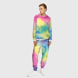 Мужской костюм с толстовкой 3D Tie-Dye - фото 2