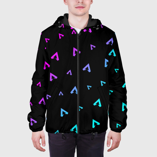 Мужская куртка 3D с принтом APEX LEGENDS / АПЕКС ЛЕГЕНД, вид сбоку #3
