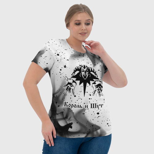 Женская футболка 3D Король и Шут, цвет 3D печать - фото 6