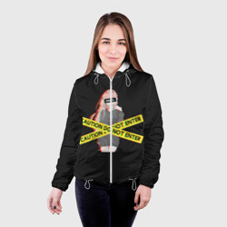 Женская куртка 3D Запрещенная Zero Two - фото 2